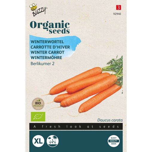 Buzzy ® Bio Winterwortelen Berlikumer 2 Voorzijde